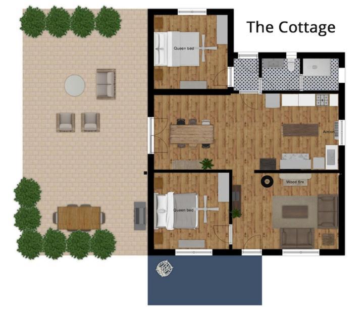 Bella Cosa Villa Макларън Вейл Екстериор снимка